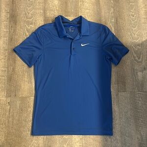 Nike Men's Blue Polo Shirt